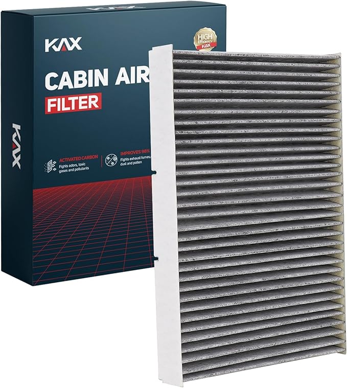 KAX HEPA Cabin Air Filter with Activated Carbon, CF8644A Replacement by KAX