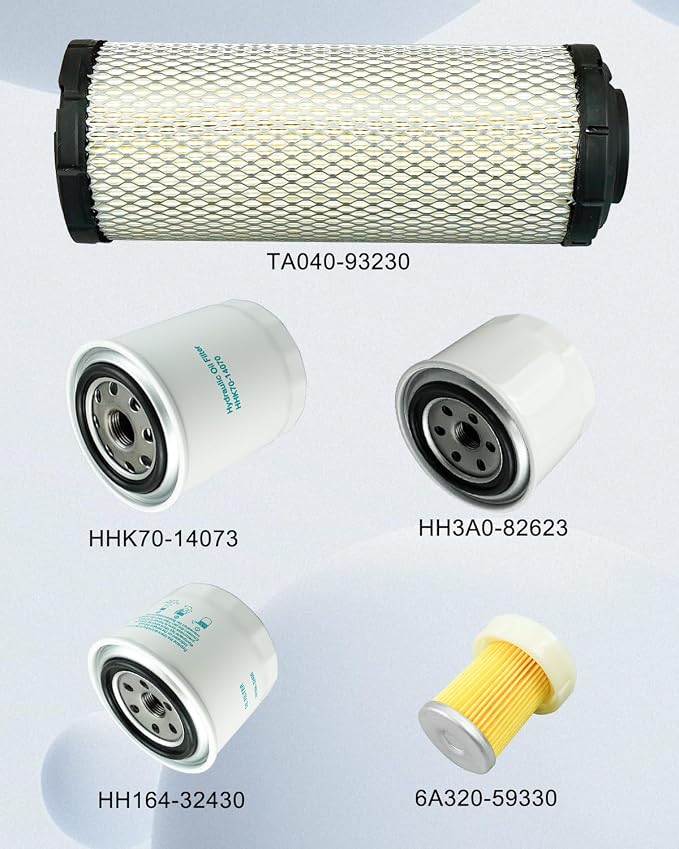 Filter Kit Fit For Kubota L2501 L2800 L3200 L3400 L3700SU L3800 HST Tractor - Image 5