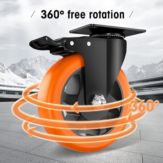 5" Caster Wheels - Image 3