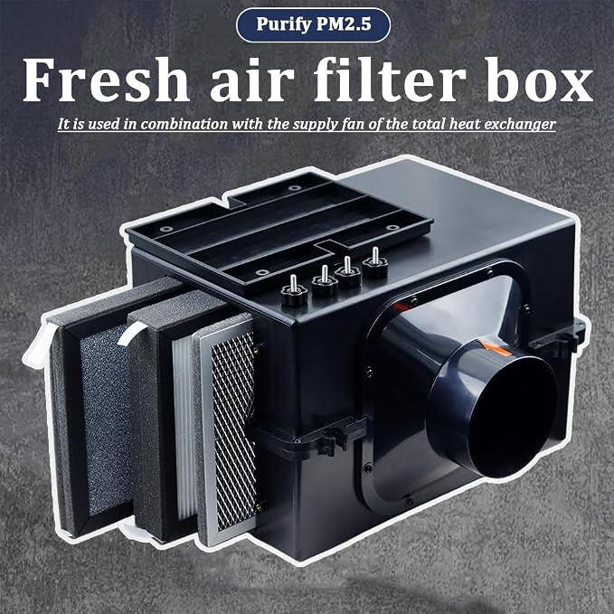 Fresh Air Intake Inline Filter Box - Image 7