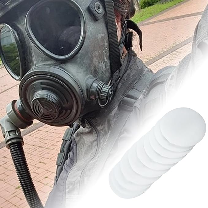 10 Pieces Filter Face Accessories Filter Parts 8 Centimeter Diameter Round - Image 3
