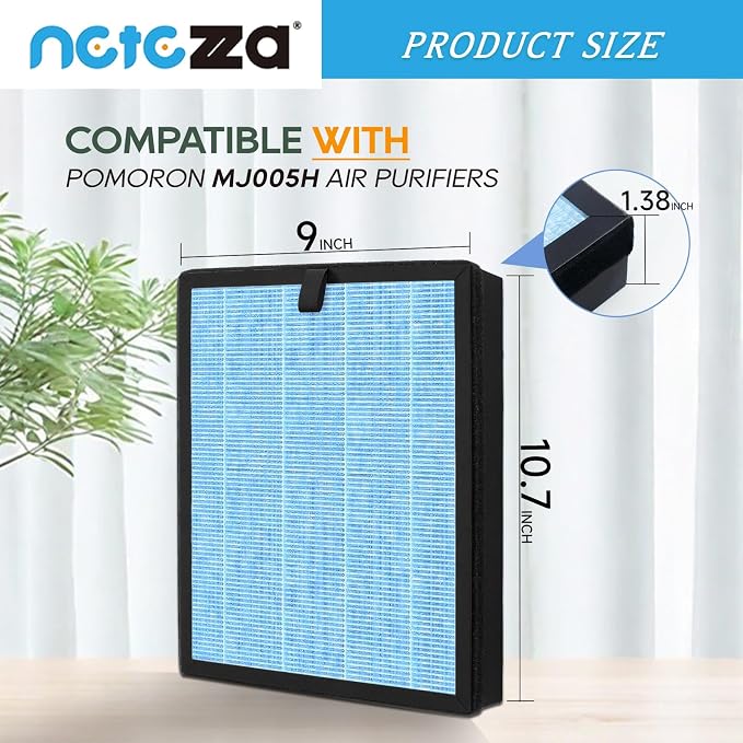 Netezza MJ005H Replacement Filter Fit - Image 2