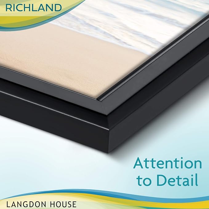 Langdon House 4x6 Picture Frames Set Distinguished Edging - Image 4