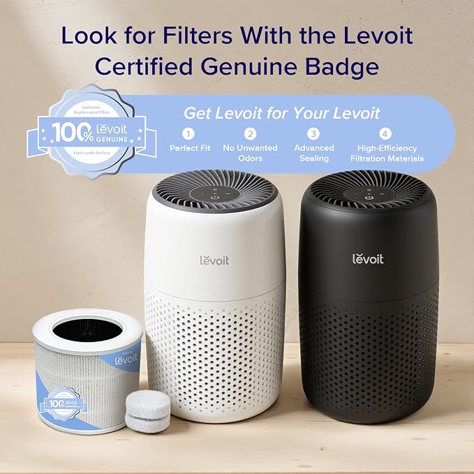 LEVOIT Air Purifiers for Bedroom Home, AHAM VERIFIDE, 3-in-1 Filter - Image 5