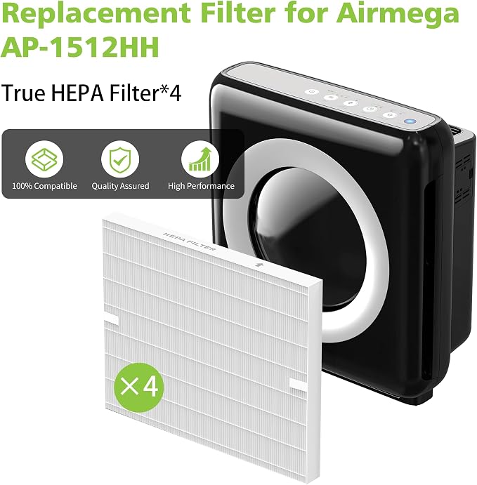 AP-1512HH HEPA Filter 4-Pack: Replacement - Image 4