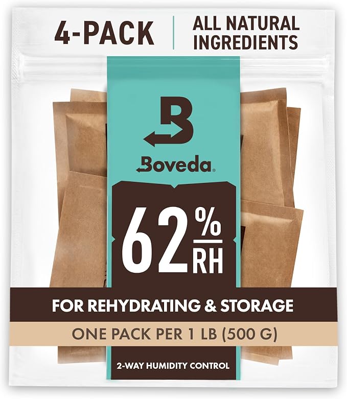 Boveda 62% Two-Way Humidity Control Packs by Boveda