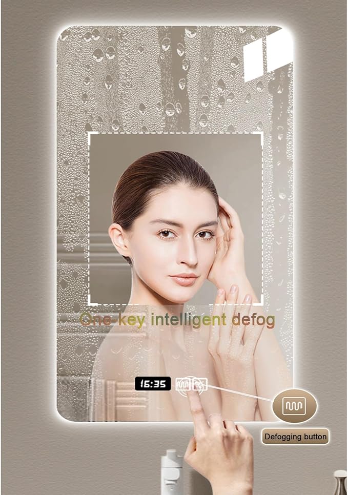 Bathroom Mirror with LED Lights，Bathroom Led Mirror ，Backlit Bathroom Mirror - Image 6