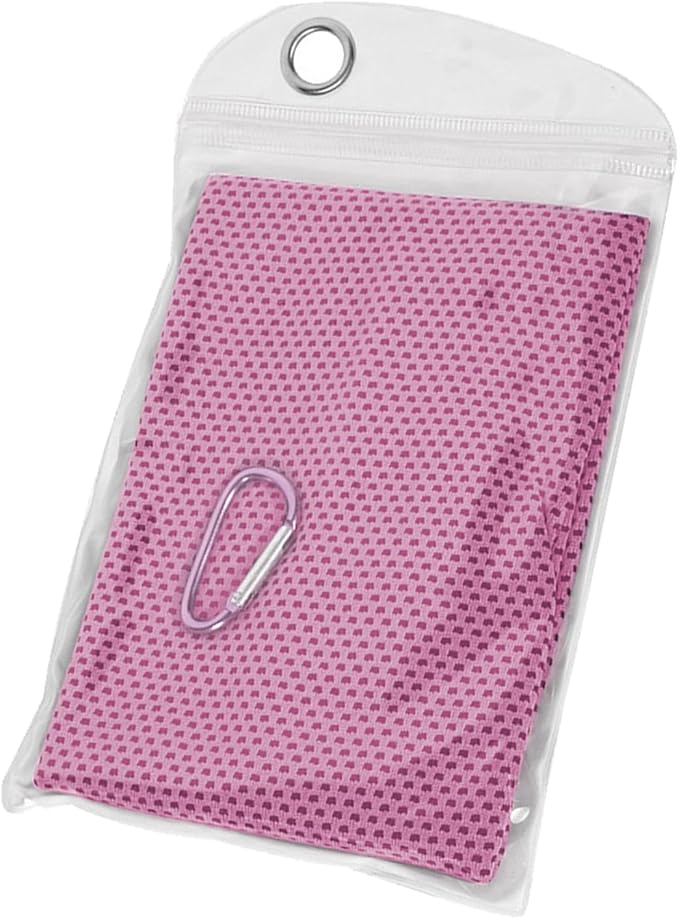 Portable Quick Dry Gym Towel Wicking Workout Cooling for Hiking Gym Sports Light Weight Washcloth Compact Travel Cooling Sweat