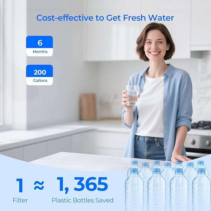 EDRARXD1 Water Filter Replacement, Compatible - Image 7