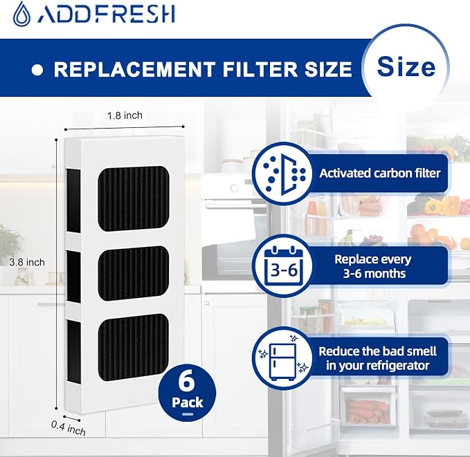 Refrigerator Air Filter Replacement Compatible - Image 3