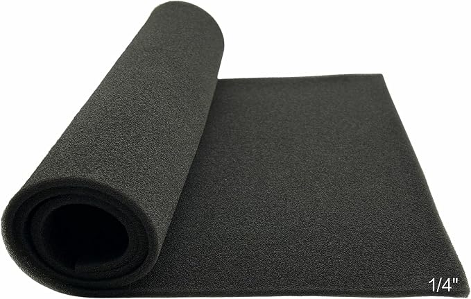 Window Air Conditioner Filter 15 x 23 x 1/4 inch 50PPI Cut To Fit AC Foam by YGQ