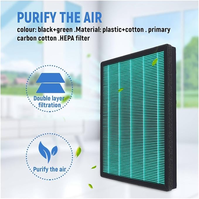 Replacement Air Purifier Carbon Fiber Filter Accessories，Compatible - Image 4