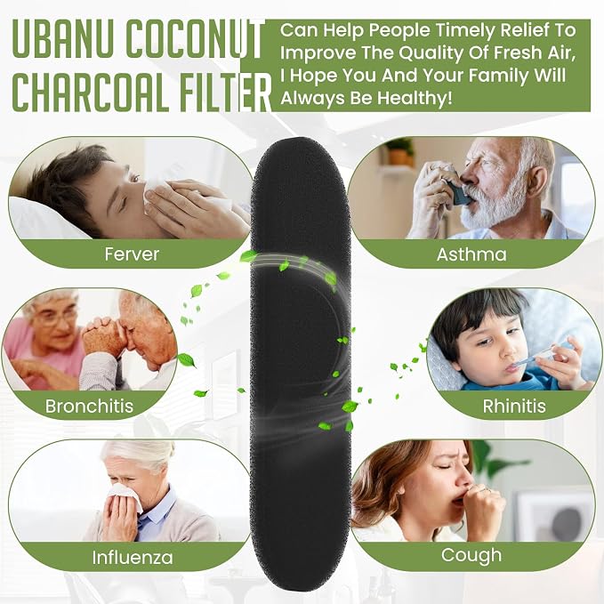 Universal Ceiling Fan Air Filters, Easy-Stick Air Purifier Pads - Image 5