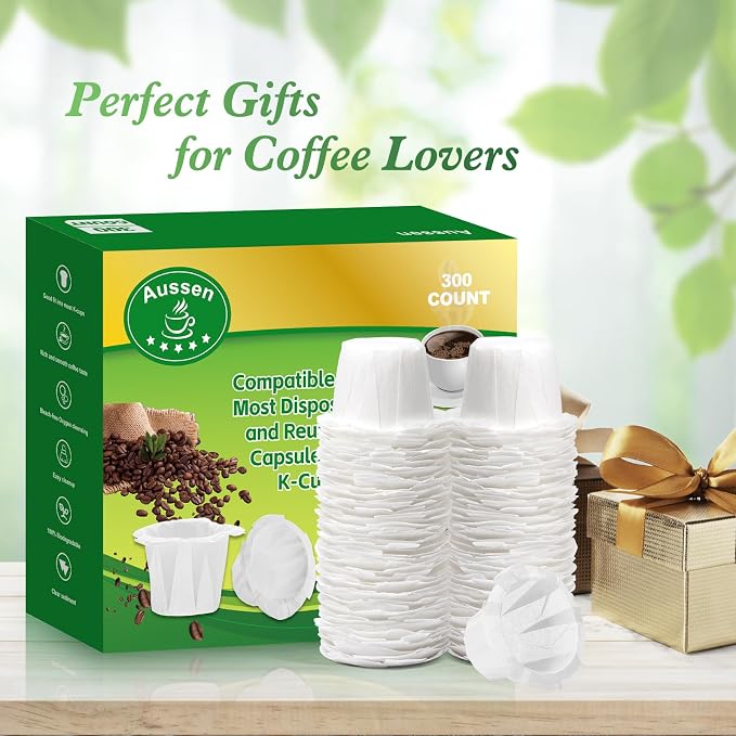 Aussen Disposable Coffee Paper Filters Replacement Kerig Filter Fit All Keurig - Image 7