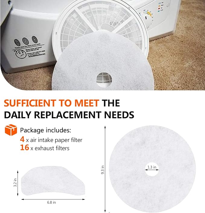 【Polyester Upgrade】20 PCS Dryer Exhaust Filter - Image 5
