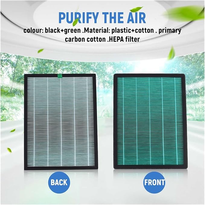 Replacement Air Purifier Carbon Fiber Filter Accessories，Compatible - Image 5