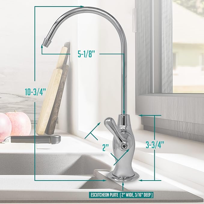 Metpure Non-airgap NSF Certified RO Faucet Reverse Osmosis Drinking Water - Image 8