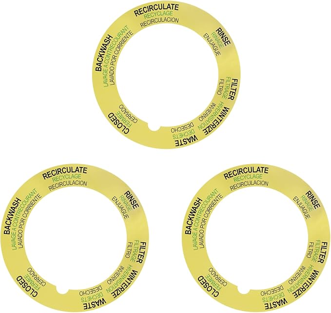 Sand Filter Valve Label Replacement Pentair Top Mount Valve Sticker 272599 | by JIOTAR