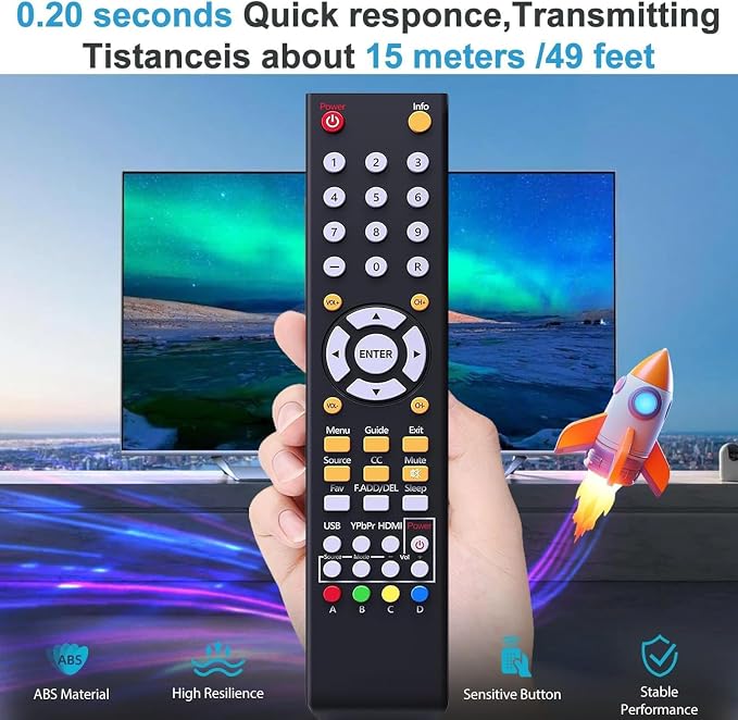 Universal TV Remote Control Compatible - Image 3