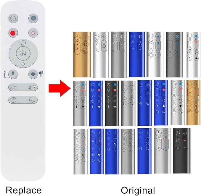 NTQinParts Replacement Remote Control Controller - Image 4