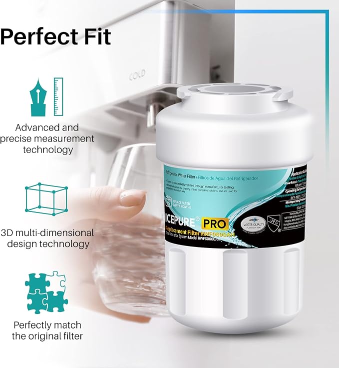 ICEPURE RWF0600A NSF401&473&53 Replacement - Image 7
