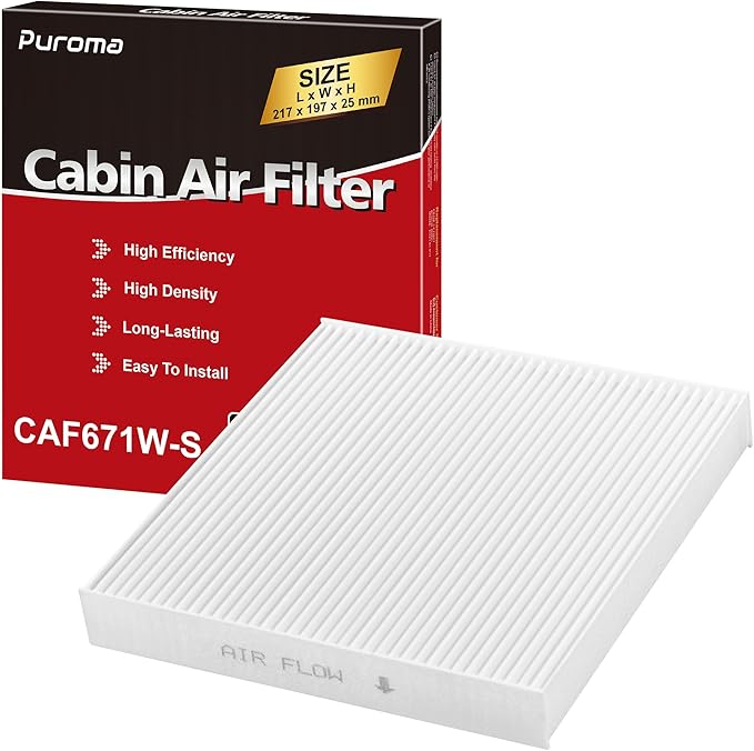 Puroma Cabin Air Filter, Replacement by Puroma