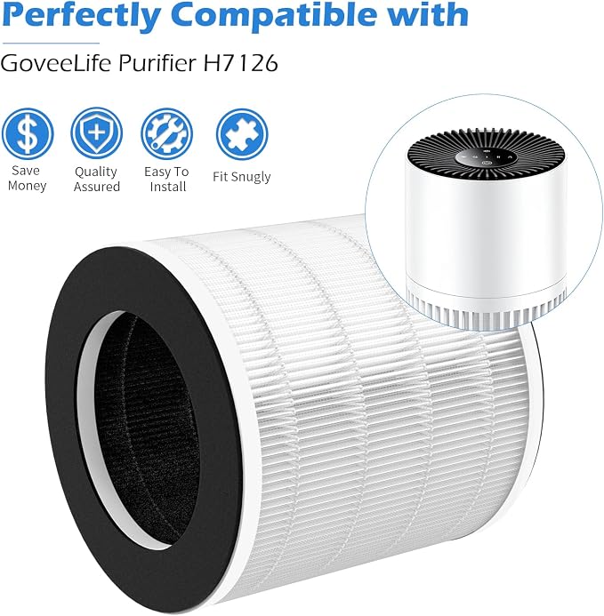 2-Pack H7126 Replacement Filter Compatible - Image 2