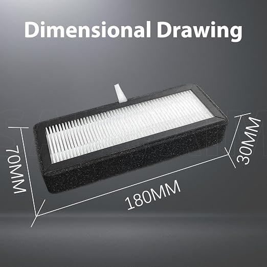 2 Pack HEPA 13 Activated Carbon Air Filter - Image 6