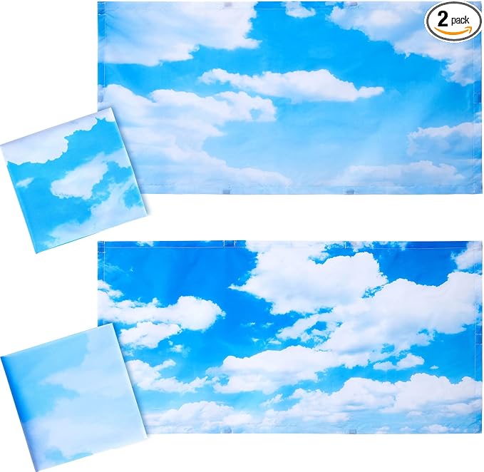 Tujoe 2 Pcs Fluorescent Light Covers by Tujoe