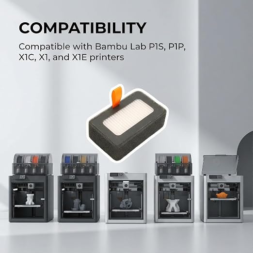 3D Printer Activated Carbon Air Filters Compatible - Image 2