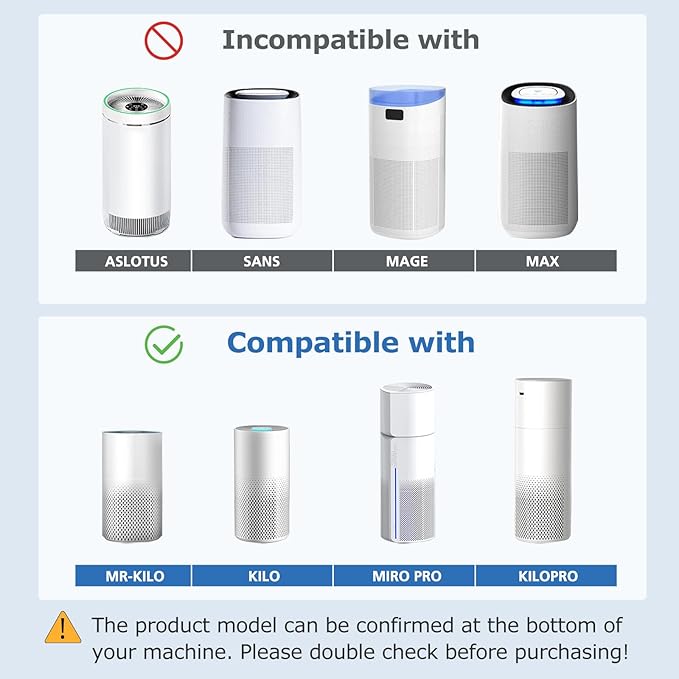 KILO Air Purifier Filter Replacement Compatible - Image 4