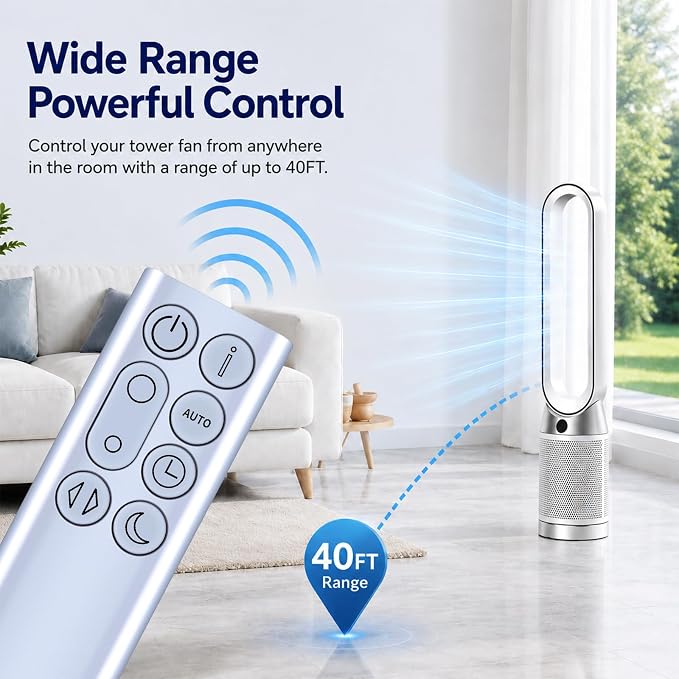 ZWP Replacement Remote Control for Dyson TP05 PH01 Pure Cool Air Purifier Tower - Image 6
