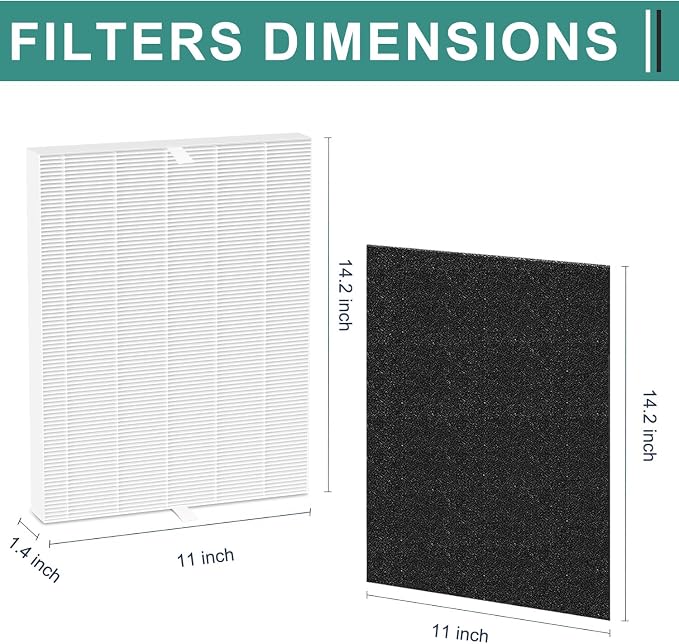 Replacement AIR108 True HEPA Filter Kit Compatible - Image 7