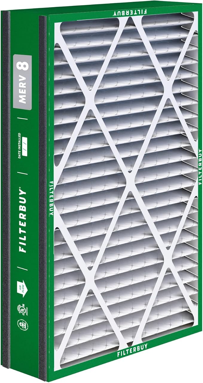 Filterbuy 16x25x5 Air Filter MERV 8 Essential Dust & Allergy Defense, - Image 9