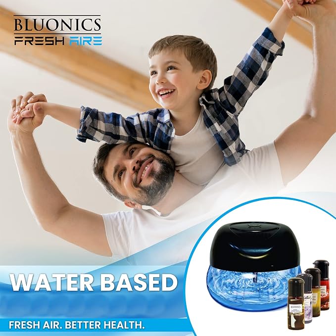 Bluonics Fresh Aire 3-Pack Water Air Washer, Water-Based Air Revitalizer & Room - Image 3