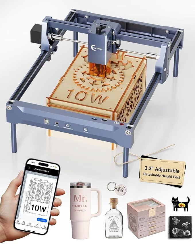 Laser Engraver 10W Laser Engraving Machine - Image 2