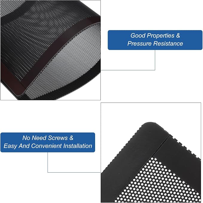 MECCANIXITY 3PCS PC Dust Filter, 240x120mm Magnetic Frame PVC Computer Case - Image 4