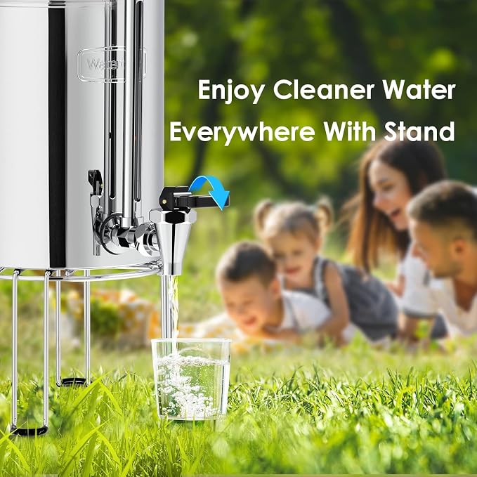 Waterdrop Water Filter Stainless Steel Stand, - Image 4