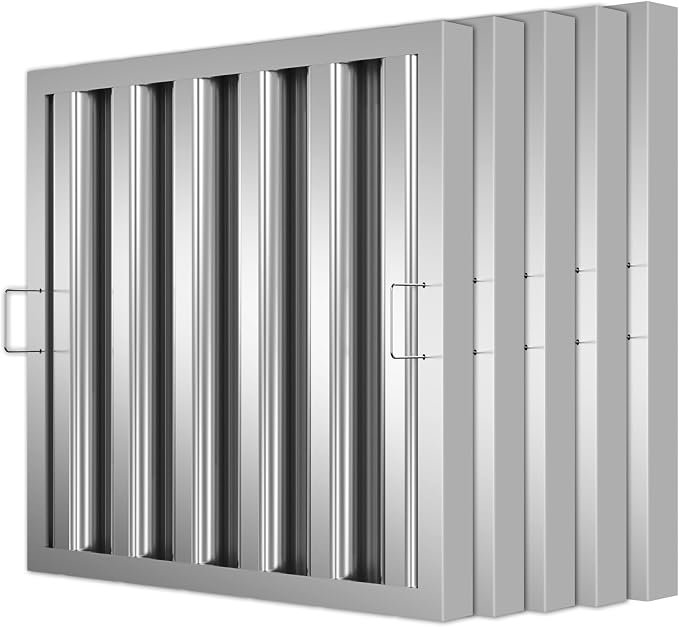 Stainless Steel Commercial Kitchen Hood Filter 19.5W x 19.5H Inch Range Hood by Unknown
