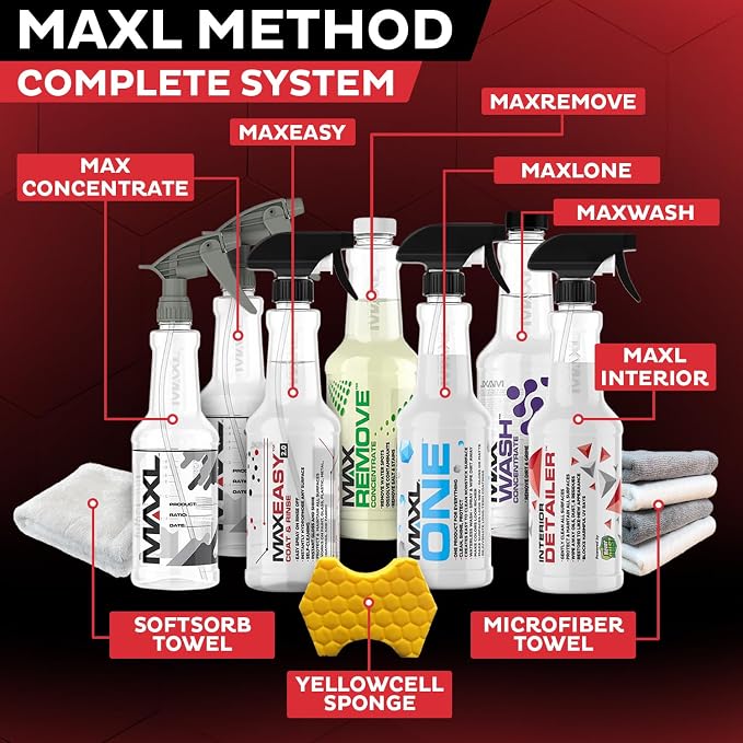 MAXL® Method Complete 9 Premium Auto Detailing Solution Bundle - Image 2