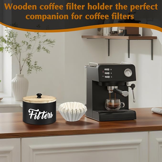 Wooden Coffee Filter Holder - Image 6