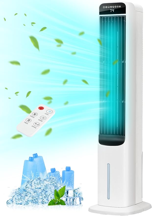 KEGIAN Windowless Portable Air Conditioners, Evaporative Air Cooler by KEGIAN