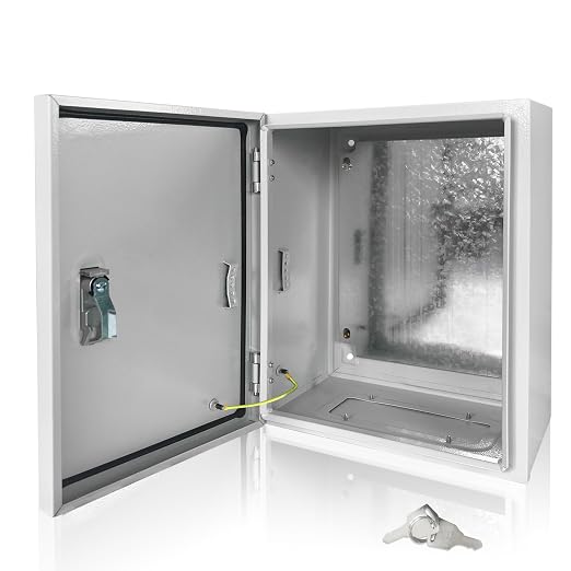 Electrical Box 12 x 10 x 6 Inch Indoor Outdoor Electrical Enclosure Box Steel by Fsehyue