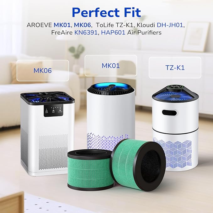 Fil-fresh 2-Pack MK01 & MK06 Replacement Filter, Compatible - Image 2