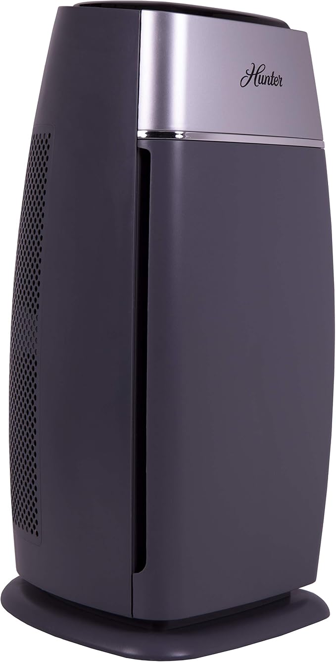 Hunter Fan Company HP100GRS Air Purifier, Small Tower by HunterFanCompany