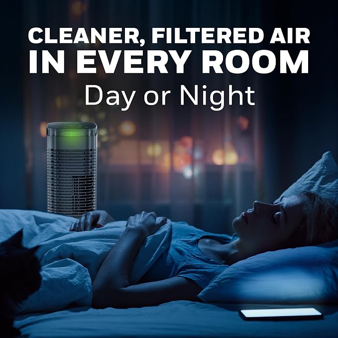 Honeywell HEPA Air Purifier for Home, 990 Ft² Rooms in 1 hour, HEPA Filter - Image 7