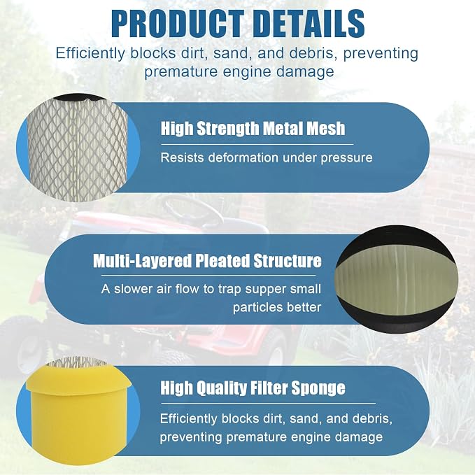 Podoy 793569 Air Filter Compatible - Image 5