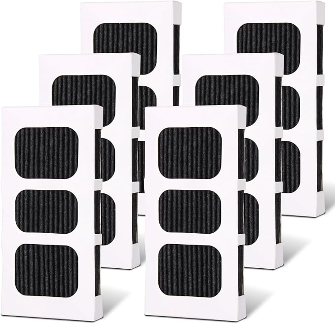 6-Pack Refrigerator Air Filter Replacement by Unknown