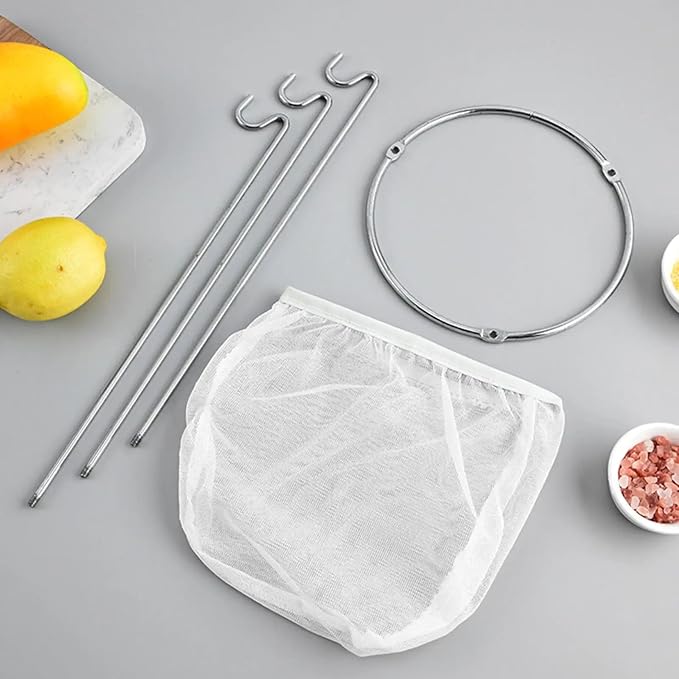 Jelly Strainer Stand with 100 Mesh Fine Strainer bag of Nylon Multipurpose use - Image 7