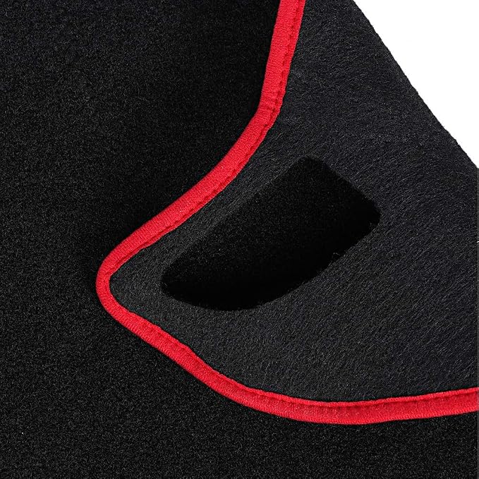 Car Dashboard Cover Anti Dash Mat Pad, Premium Polyester Sun Shade Protector - Image 5